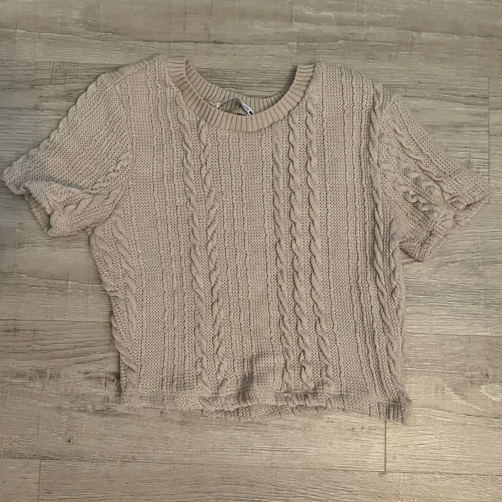 Zara Knitted Crop Top
